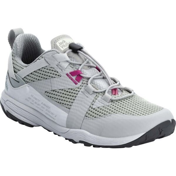 Jack Wolfskin Jack Wolfskin SPIRIT LOW W Ženska obuća za planinarenje, siva, veličina