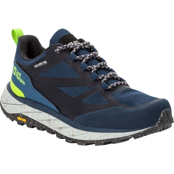 Jack Wolfskin Jack Wolfskin TERRAVENTURE TEXAPORE LOW M Muške tenisice za trekking, tamno plava, veličina