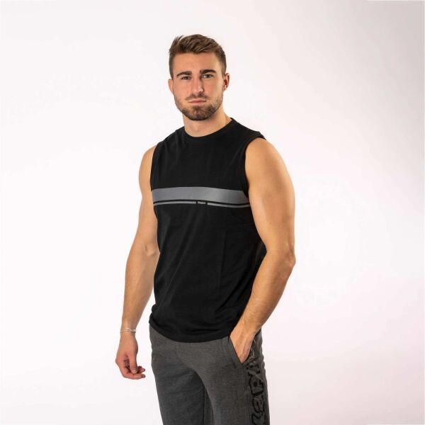 Kappa Kappa LOGO EDRONE Muška majica, crna, veličina