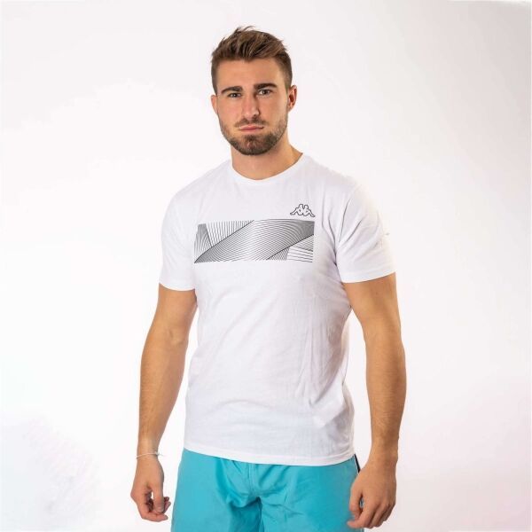 Kappa Kappa LOGO EWIO Muška majica, bijela, veličina