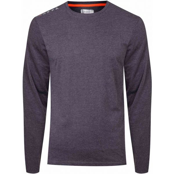 Kappa Kappa LOGO MEACK Muška majica dugih rukava, tamno siva, veličina