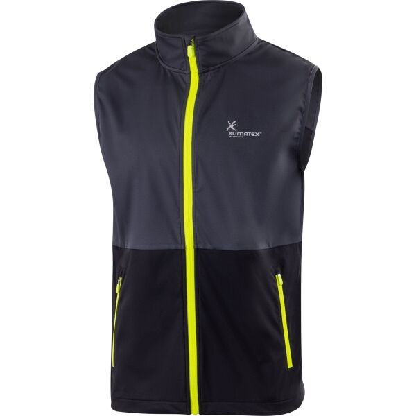 Klimatex Klimatex INVEST Muški softshell prsluk, tamno siva, veličina