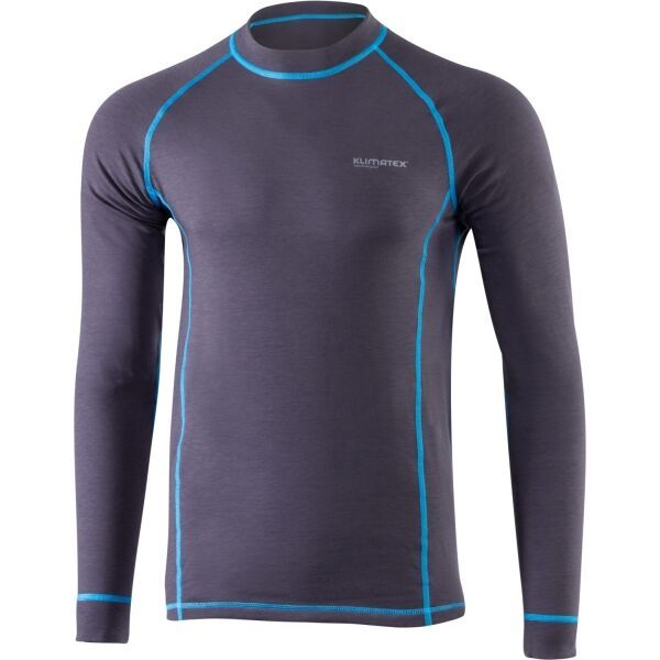 Klimatex Klimatex OTO Muška funkcionalna majica dugih rukava, tamno siva, veličina