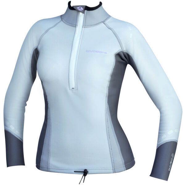 LAVACORE LAVACORE LC ELITE SHIRT LONG SLEEVE Top s merinom za vodeni sport, siva, veličina