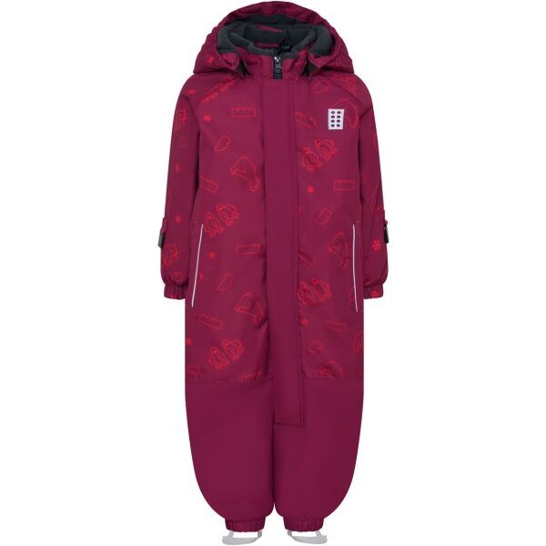 LEGO&reg; kidswear LEGO&reg; kidswear LWJADEN 702 Dječji zimski kombinezon, boja vina, veličina