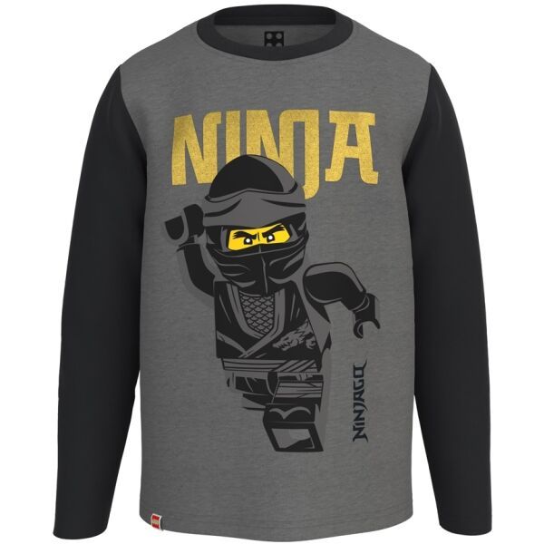 LEGO&reg; kidswear LEGO&reg; kidswear T-SHIRT L/S Dugačka majica za dječake, tamno siva, veličina
