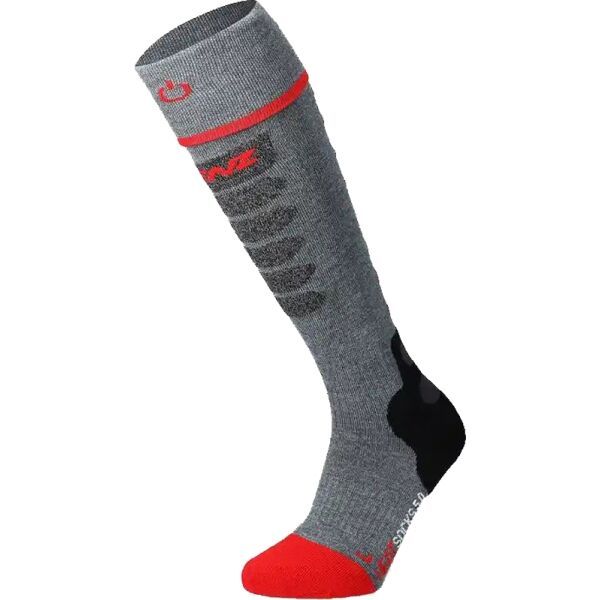 Lenz Lenz HEAT SOCK 5.1 TOE CAP SLIM Tople čarape, siva, veličina
