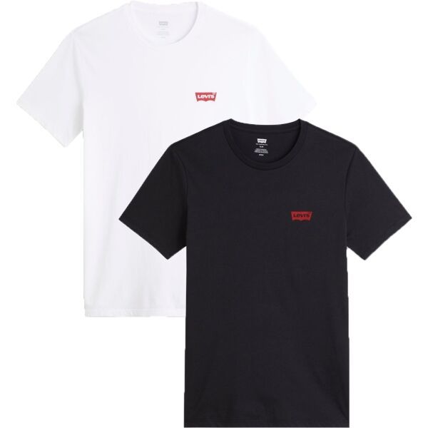 Levi's&reg; Levi's&reg; GRAPHIC CREWNECK T-SHIRT 2 PACK Muška majica, crna, veličina