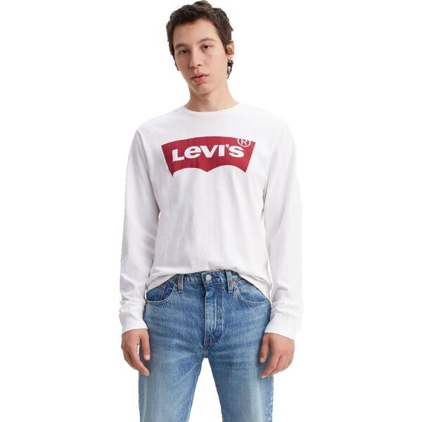 Levi's&reg; Levi's&reg; LS STD GRAPHIC TEE Muška majica dugih rukava, bijela, veličina
