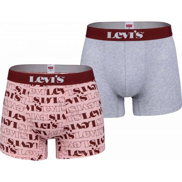 Levi's&reg; Levi's&reg; MEN LEVIS LOGO AOP BOXER BRIEF 2P Muške bokserice, ružičasta, veličina