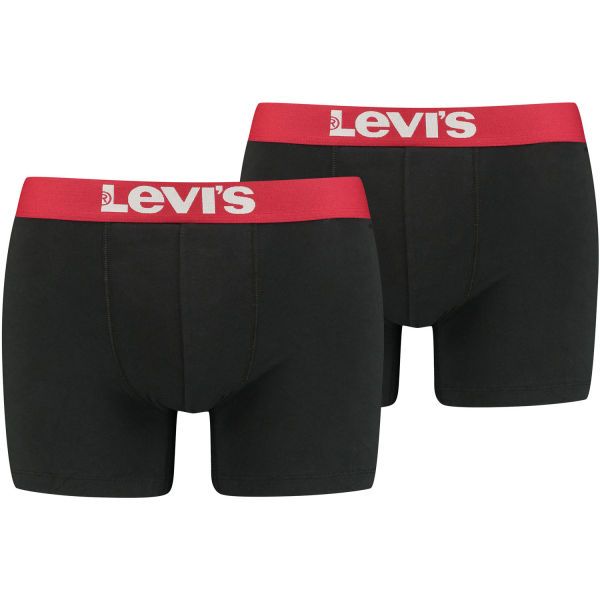 Levi's&reg; Levi's&reg; MEN SOLID BASIC BOXER 2P Muške bokserice, crna, veličina