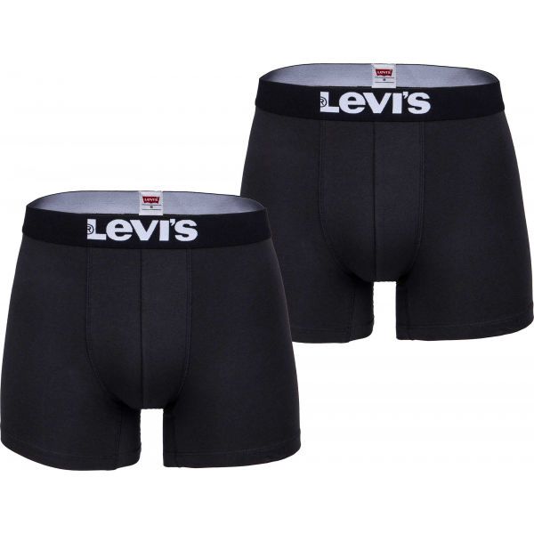Levi's&reg; Levi's&reg; MEN SOLID BASIC BOXER 2P Muške bokserice, crna, veličina