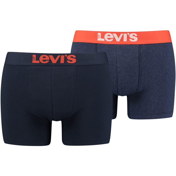Levi's&reg; Levi's&reg; MEN SOLID BASIC BOXER 2P Muške bokserice, tamno plava, veličina
