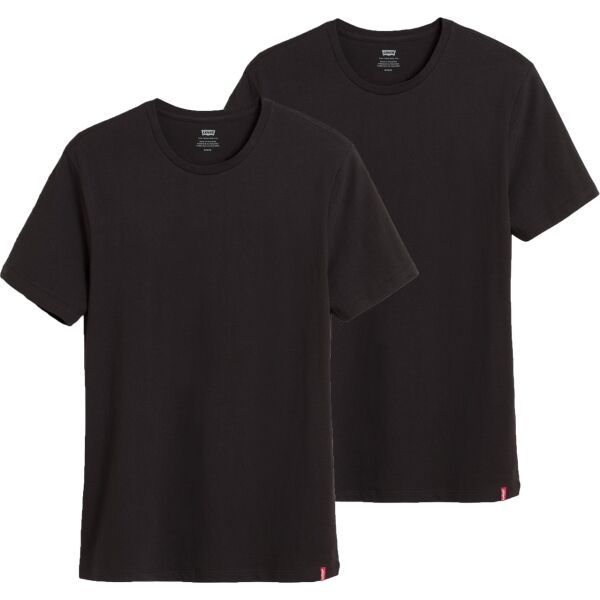 Levi's&reg; Levi's&reg; SLIM 2PK CREWNECK 1 Muška majica kratkih rukava, crna, veličina
