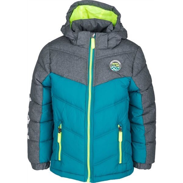 Lewro Lewro CASEY Dječja prošivena jakna, tamno siva, veličina