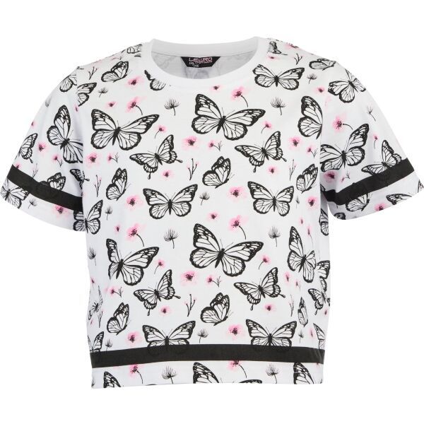 Lewro Lewro CELESTINE Kratka majica za djevojčice, bijela, veličina