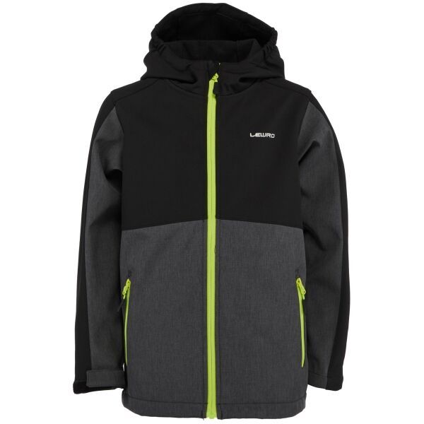 Lewro Lewro CHRISTO Dječja softshell jakna, tamno siva, veličina