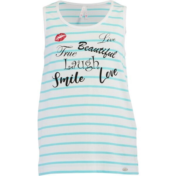 Lewro Lewro MORI Majica bez rukava, bijela, veličina