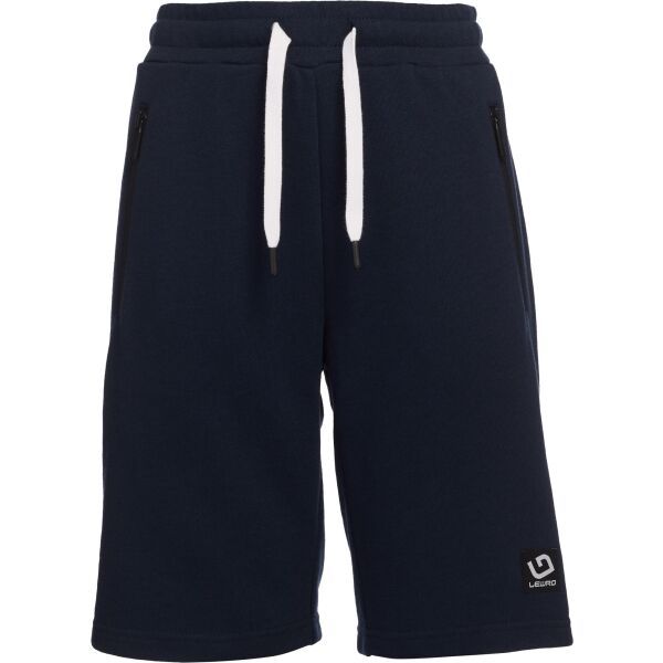 Lewro Lewro NAROS Pletene kratke hlače za dječake, tamno plava, veličina