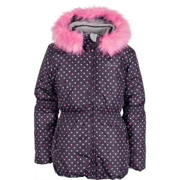 Lewro Lewro PAOLA Dječja zimska jakna, tamno siva, veličina