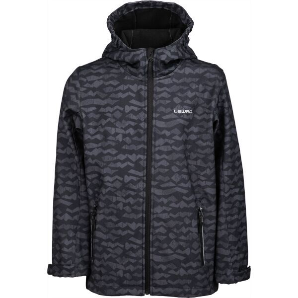 Lewro Lewro SINHOU Dječačka softshell jakna, crna, veličina
