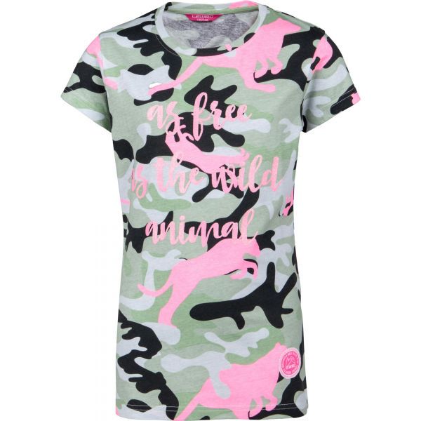 Lewro Lewro TAGA Duga majica za djevojčice, svijetlo zelena, veličina