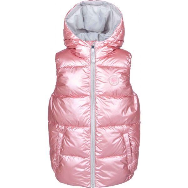 Lewro Lewro UXUE Prošiveni prsluk za djevojčice, ružičasta, veličina