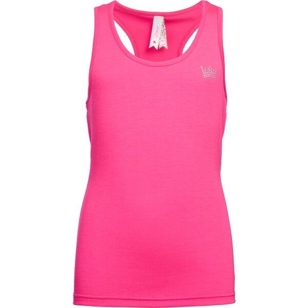 Lewro Lewro VENIE Lagana majica bez rukava za djevojčice, ružičasta, veličina