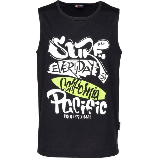 Lewro Lewro VENTIN Dječačka majica bez rukava, crna, veličina