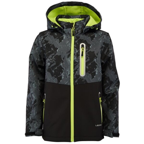 Lewro Lewro YASU Dječja softshell jakna, tamno siva, veličina