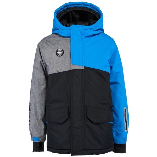 Lewro Lewro ZAFER Dječja skijaška jakna, crna, veličina