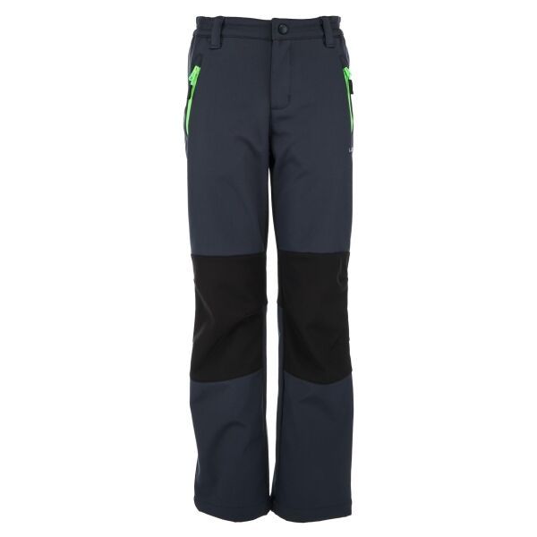 Lewro Lewro ZIKAI Dječje softshell hlače, tamno siva, veličina