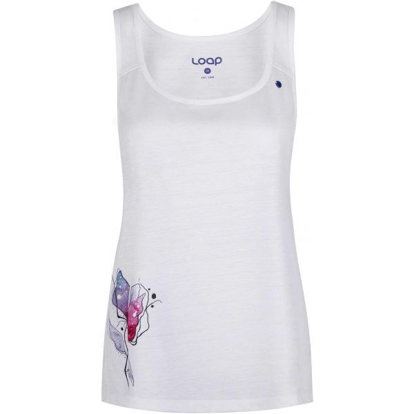 Loap Loap ALMIA Ženska majica bez rukava, bijela, veličina