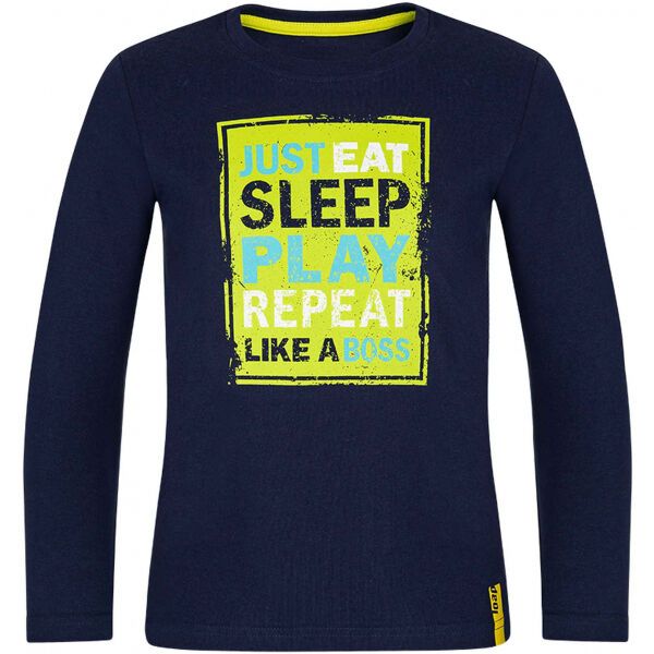 Loap Loap BIKEN Majica za dječake, tamno plava, veličina