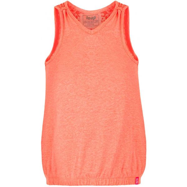 Loap Loap BORKA Majica bez rukava za djevojčice, narančasta, veličina