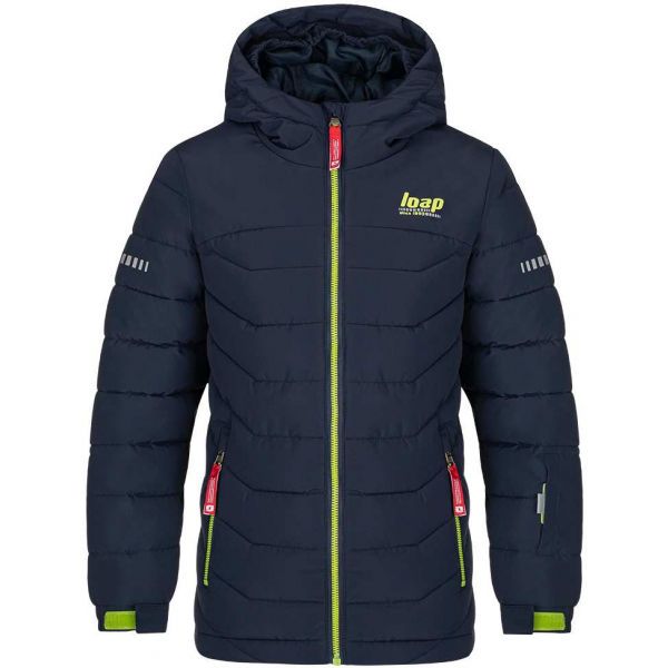 Loap Loap FUNKO Jakna za skijanje za dječake, tamno plava, veličina