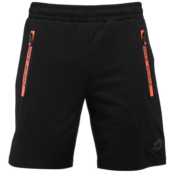 Lotto Lotto ELIO Udobne muške pletene kratke hlače, crna, veličina