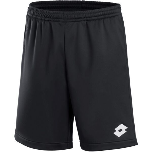 Lotto Lotto ELITE JR BERMUDA PL Nogometne kratke hlače za dječake, crna, veličina