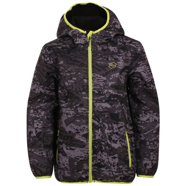 Lotto Lotto INASSO Softshell jakna za dječake, crna, veličina