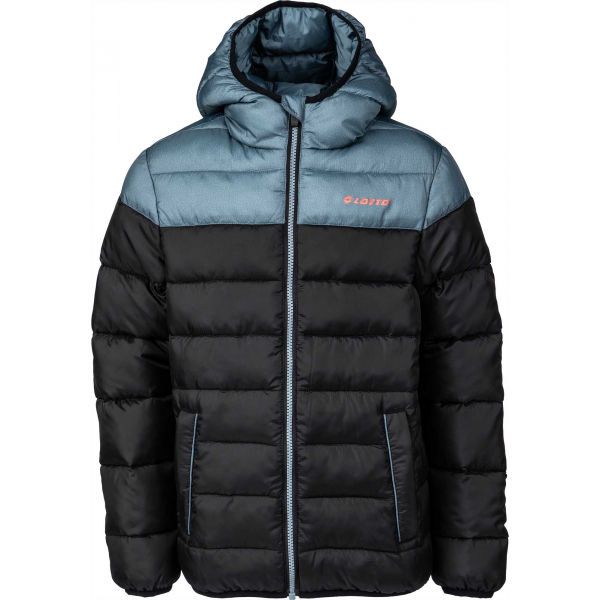 Lotto Lotto KIPPOS Prošivena jakna za dječake, crna, veličina