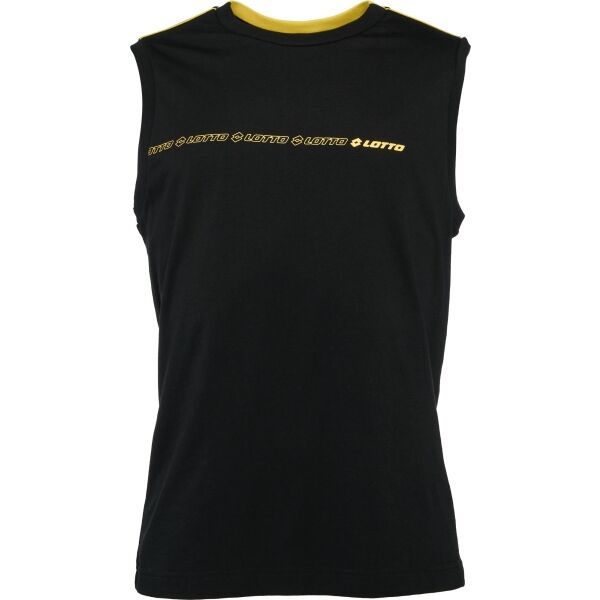 Lotto Lotto LOGO DUE TEE SL Muška majica bez rukava, crna, veličina
