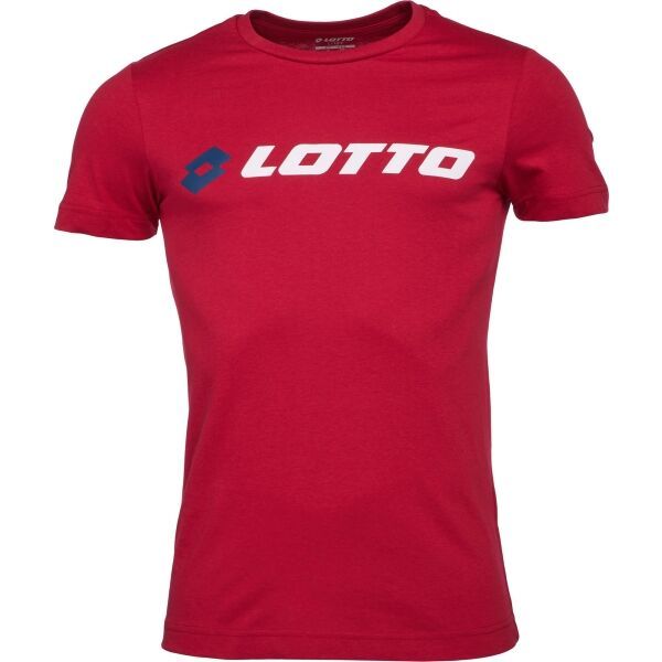 Lotto Lotto MSC TEE II LOGO Muška majica kratkih rukava, crvena, veličina