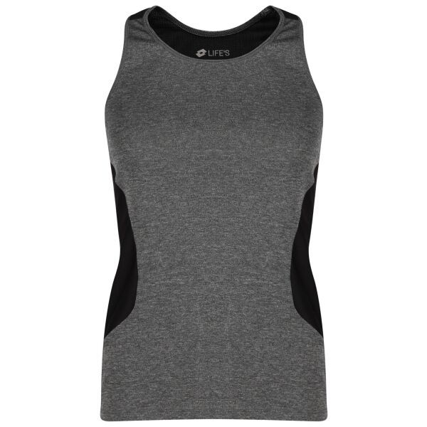 Lotto Lotto RUN FIT W TANK MEL Ženska sportska majica bez rukava, siva, veličina