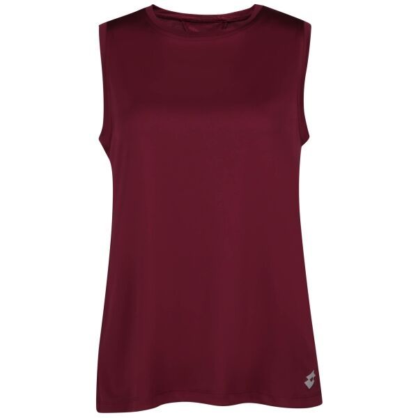 Lotto Lotto RUN FIT W VEST TOP Ženska majica bez rukava, boja vina, veličina