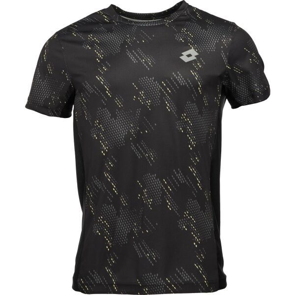 Lotto Lotto RUNNING TEE Muška majica kratkih rukava za trčanje, crna, veličina