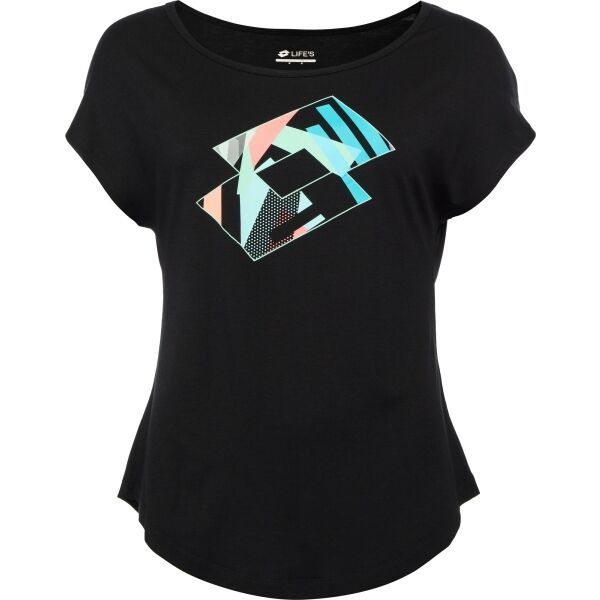 Lotto Lotto SHAY Ženska majica kratkih rukava, crna, veličina