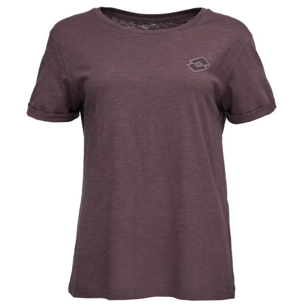 Lotto Lotto SMART DUAL II W TEE Ženska majica kratkih rukava, boja vina, veličina
