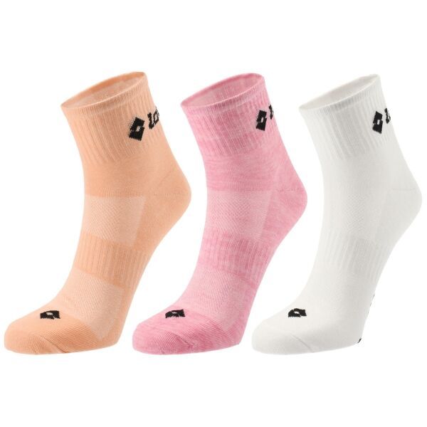 Lotto Lotto SPORT SOCK 3 PK Ženske čarape, narančasta, veličina