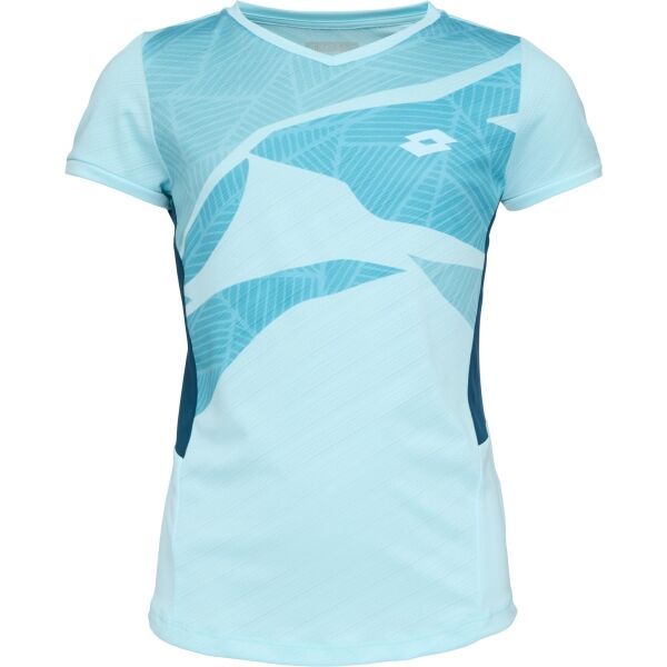 Lotto Lotto TECH G I - D2 TEE Kratka majica za djevojčice za tenis, tirkiz, veličina