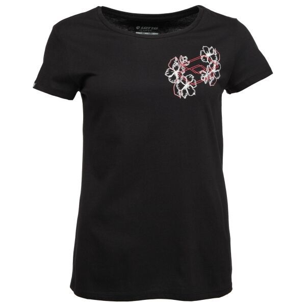 Lotto Lotto TEE LOSANGA II Ženska majica kratkih rukava, crna, veličina